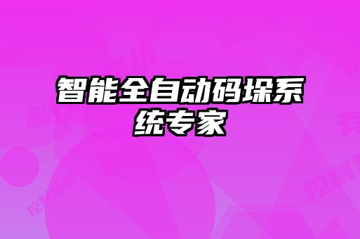 智能全自動碼垛系統專家