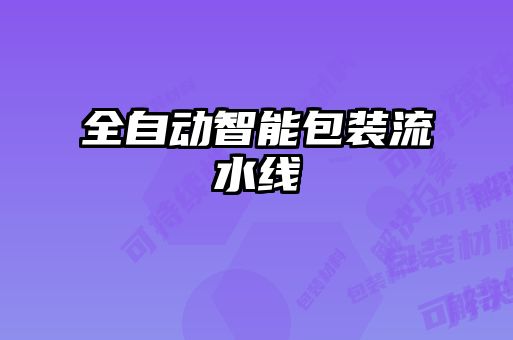 全自動(dòng)智能包裝流水線