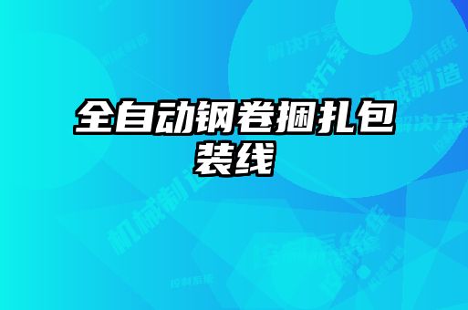 全自動(dòng)鋼卷捆扎包裝線(xiàn)