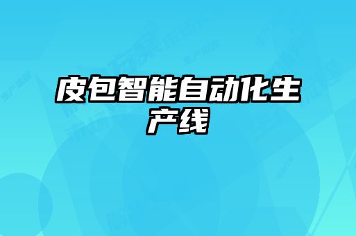 皮包智能自動化生產線